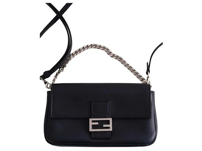 Fendi Mini borsa Micro Baguette blu
