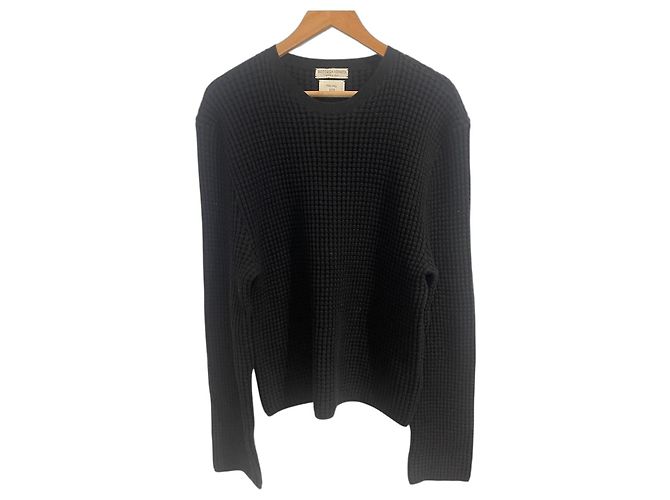 Bottega Veneta Pullover schwarz T.48