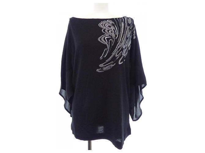 Autre Marque Top Escada Negro