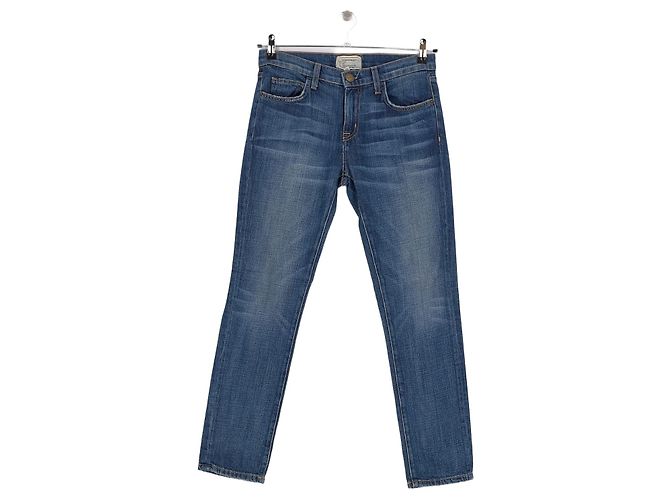 Vaqueros de algodón azul Current Elliott Talla 25