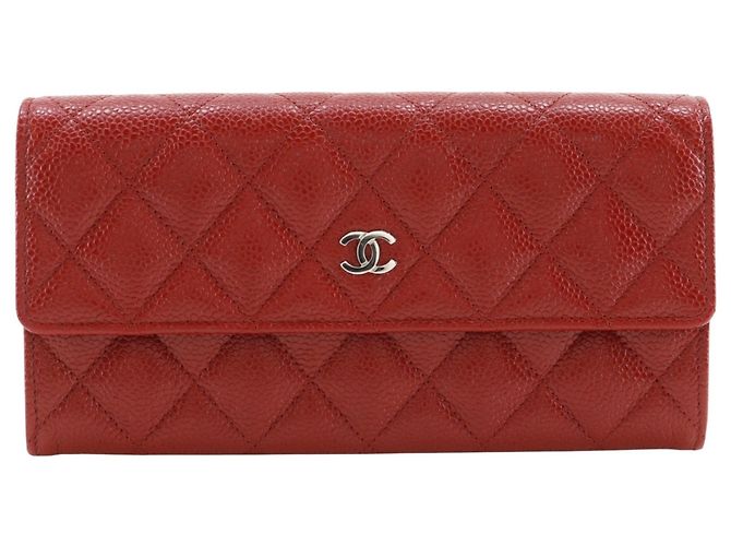 Cartera larga Chanel Matelasse Coco Mark