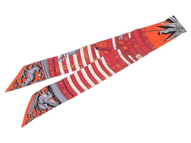 Hermès Lenço de seda Hermes Astrologie Twilly