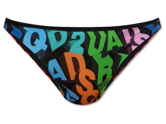 Dsquared2 Bikini Unterteil Schwarz