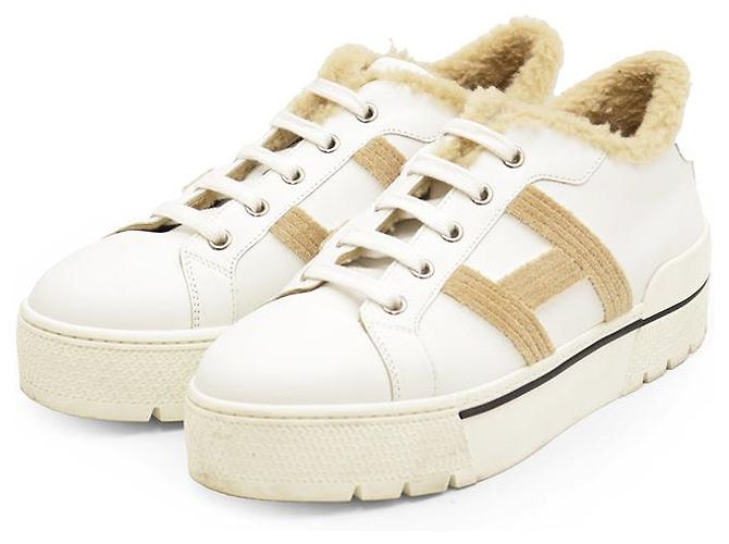 Hermès Hermes Dare Leder-Sneaker