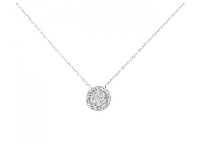 Autre Marque Collier Ponte Vecchio en platine et diamants