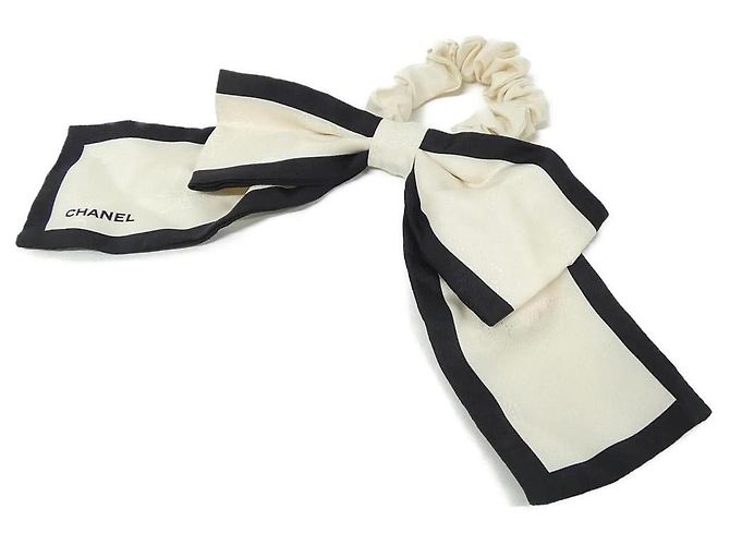 Chanel Silk Scrunchie