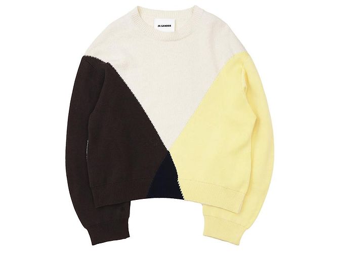 Jil Sander Tricot en coton, laine et nylon
