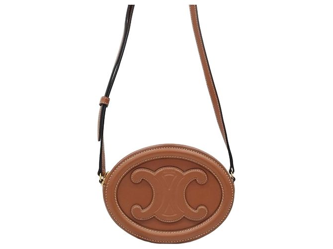 Céline Mini Bolsa Tiracolo Oval