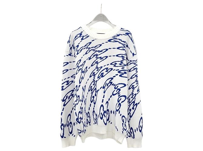 Gucci GG Wave Strickpullover Grün