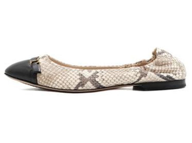 Tod's Sapatilhas rasas com padrão de python