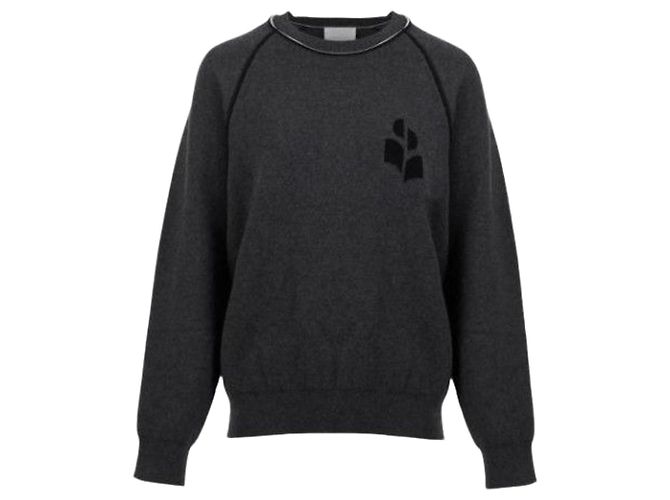 Pull Isabel Marant Anthracite Noir