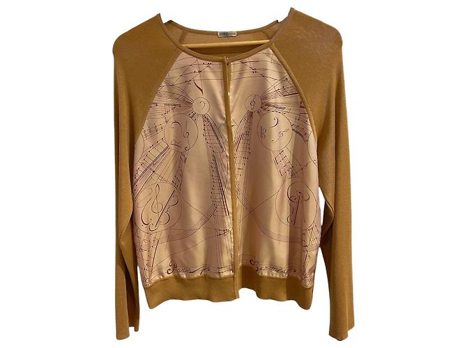 Hermès Cardigan beige T.M