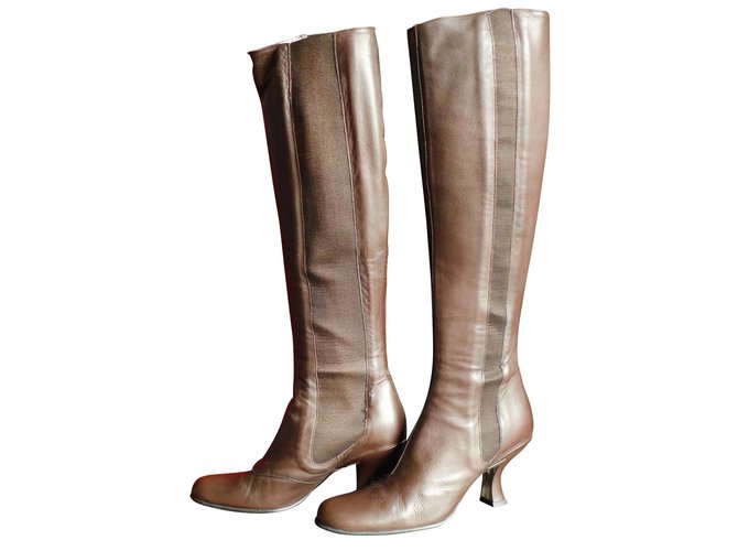 botte a talon oblique