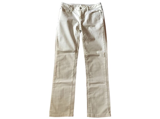 Corleone Jeans White Denim ref.7811 - Joli Closet