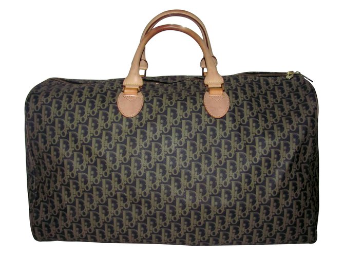 Christian Dior Travel bag Multiple colors Leather ref.8882 Joli Closet