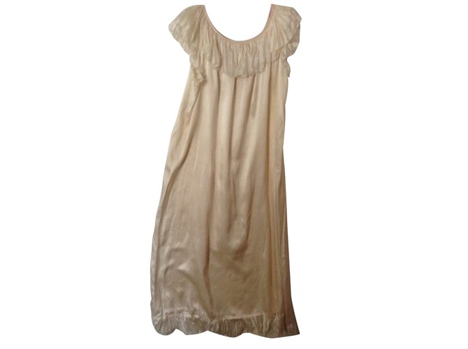 Christian Dior CHEMISE DE NUIT Soie Blanc ref.9416 - Joli Closet