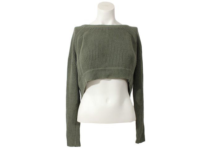 Pull Vert Maje Taille S – Élégance Décontractée Pour Femme