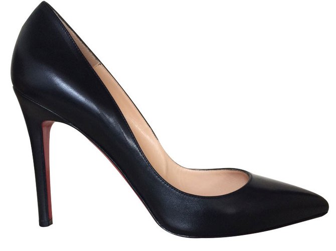Christian Louboutin Pigalle kid Cuir Noir Joli Closet