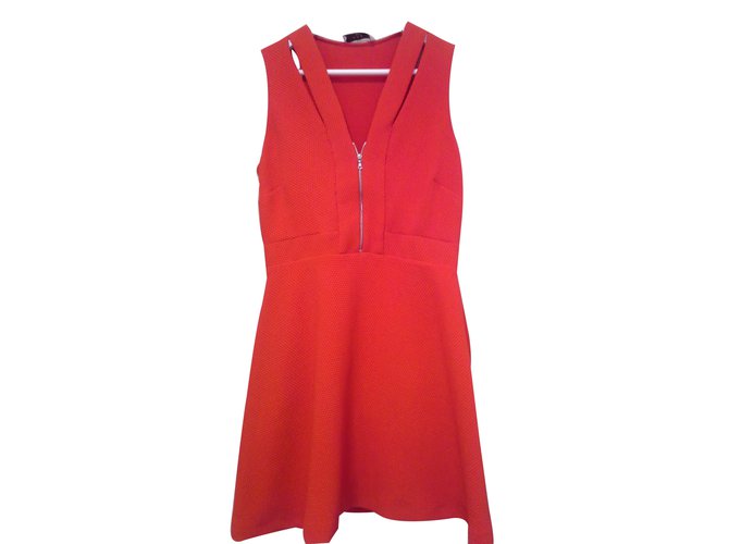 robe sandro orange