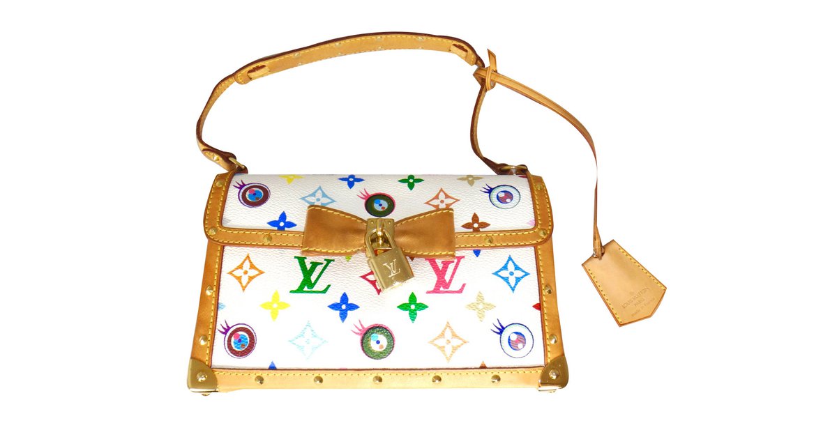 Eye need you leather handbag Louis Vuitton Multicolour in Leather - 35768130