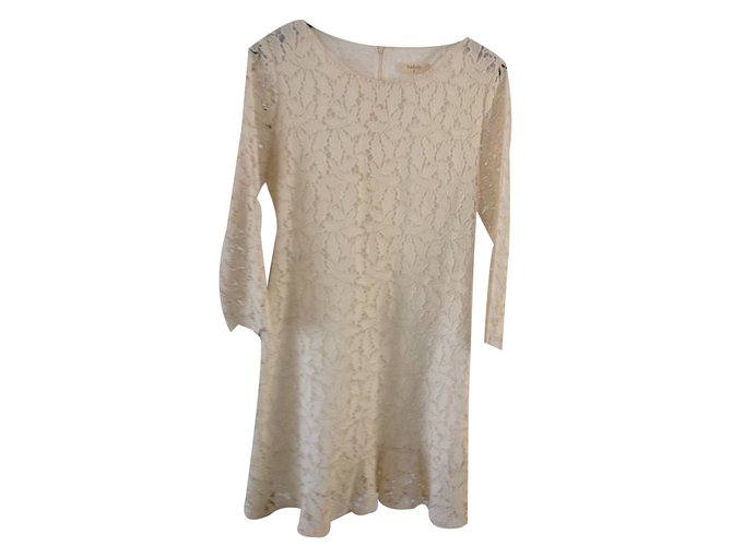 Bash Dresses Eggshell Lace ref.JC21048 (Sold) - Joli Closet Bash Dresses Eggshell Lace ref.JC21048 (Sold) - Joli Closet