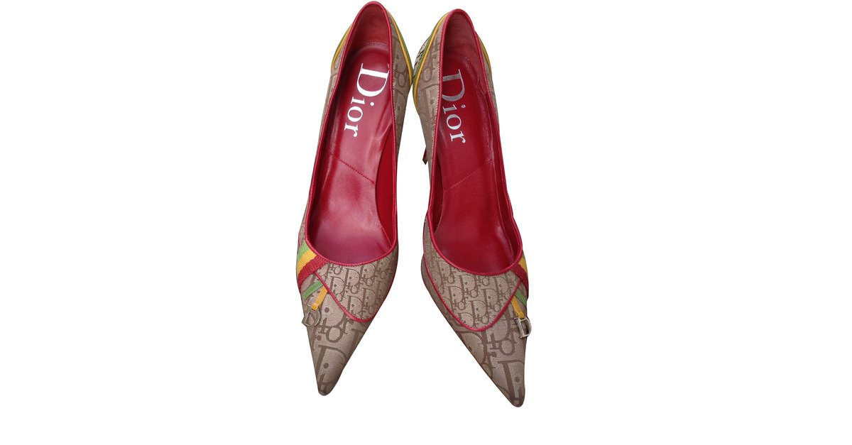 dior rasta heels