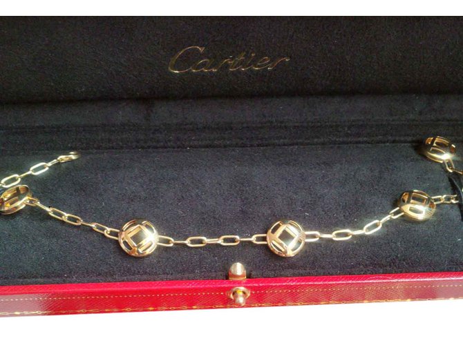 Cartier Pasha bracelet Golden Gold Joli Closet