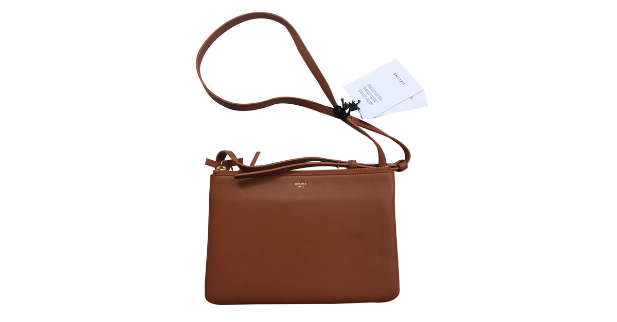 Celine trio tan new arrivals