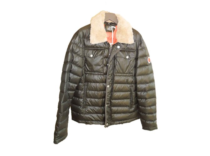 Autre Marque KEJO MILITARY GREEN MEN'S NYLON DOWN PIUMINO XL NEW