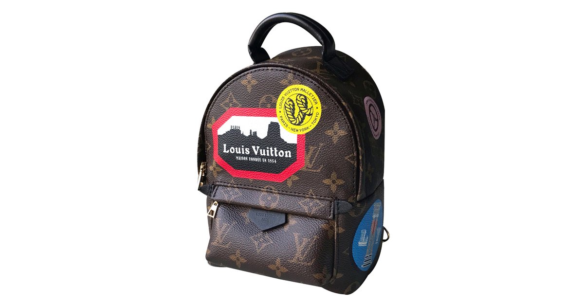 Louis Vuitton, Multicolor Palm Springs Backpack Mini