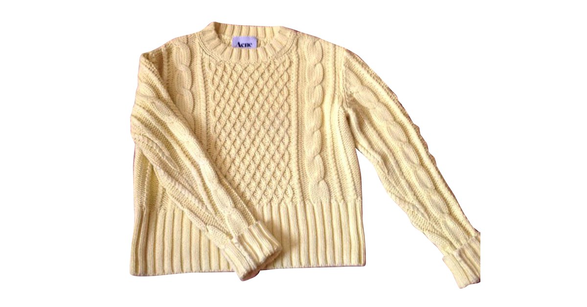 Acne Sweater Lia Cable Cotton ref.30903 - Joli Closet