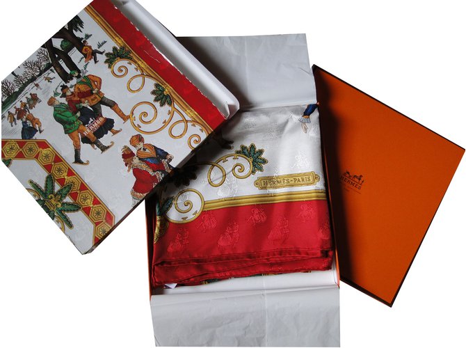 Hermès Joie d'hiver Multiple colors Silk ref.31183 - Joli Closet