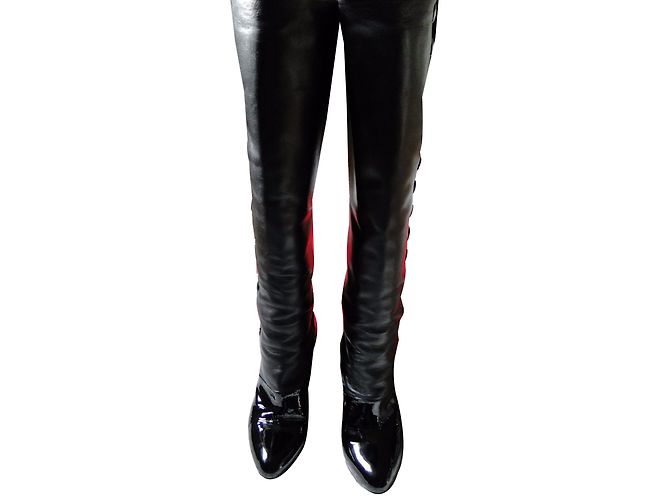 Bottes Femme Vernies Noir Taille 38/39 - Neuf Sans étiquettes