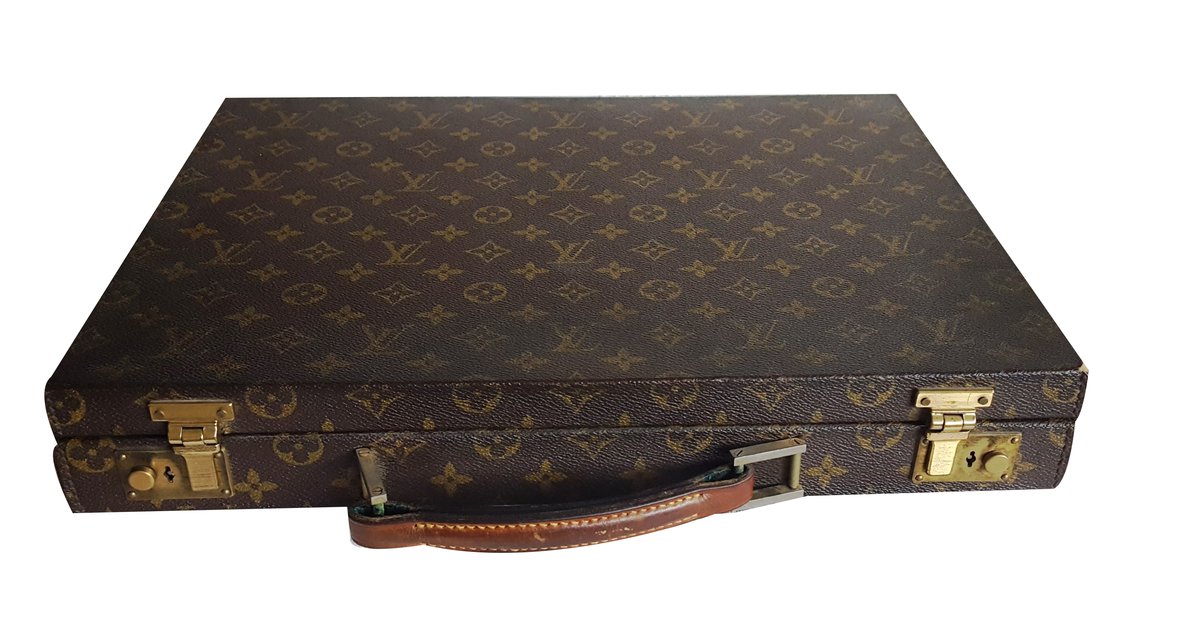 Louis Vuitton Perfume case Brown Leather ref.88900 - Joli Closet