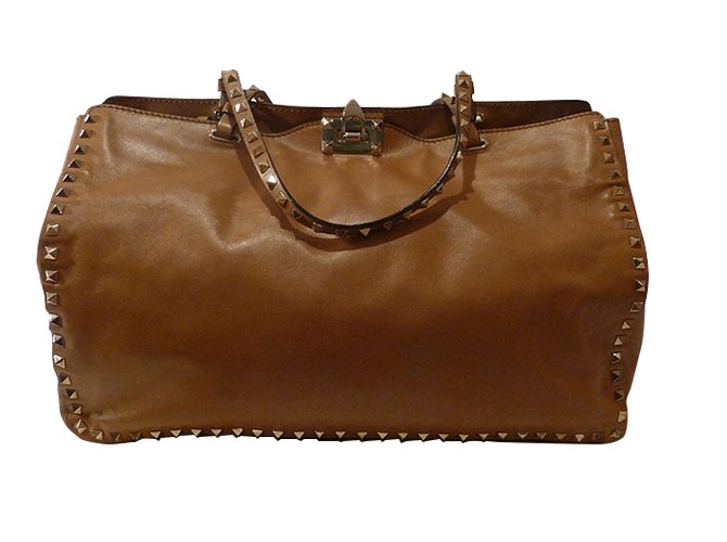 valentino rockstud satchel bag