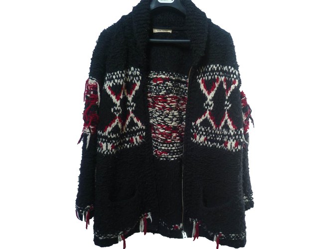 Isabel Marant Pour H&M gilet cardigan Black Wool Joli