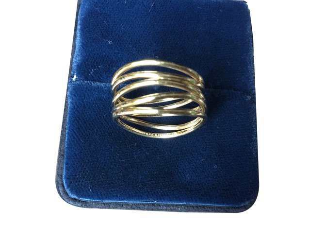 【ユーズド品】TIFFANY　Open Wave Ring　＊732 elsa-perettiopen-side-ring-