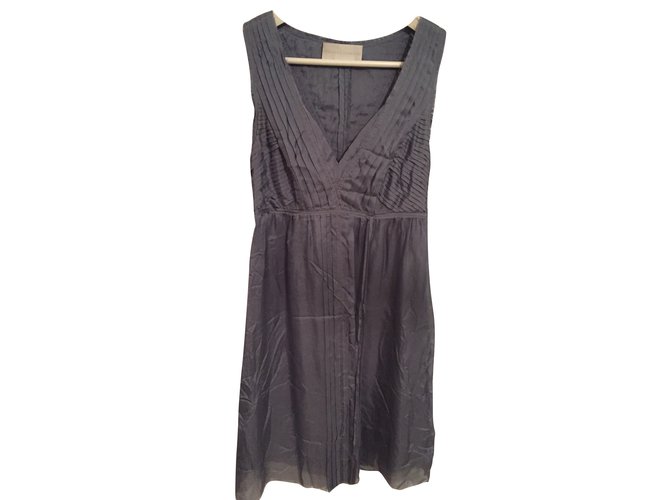 Zadig Voltaire Dresses Blue Silk Ref 48301 Joli Closet