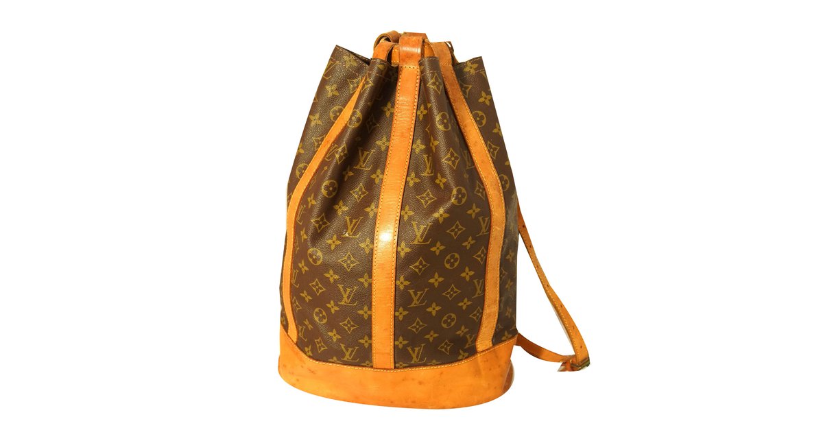 LOUIS VUITTON Monogram Randonnee PM Shoulder Bag M42243 LV Auth ai397