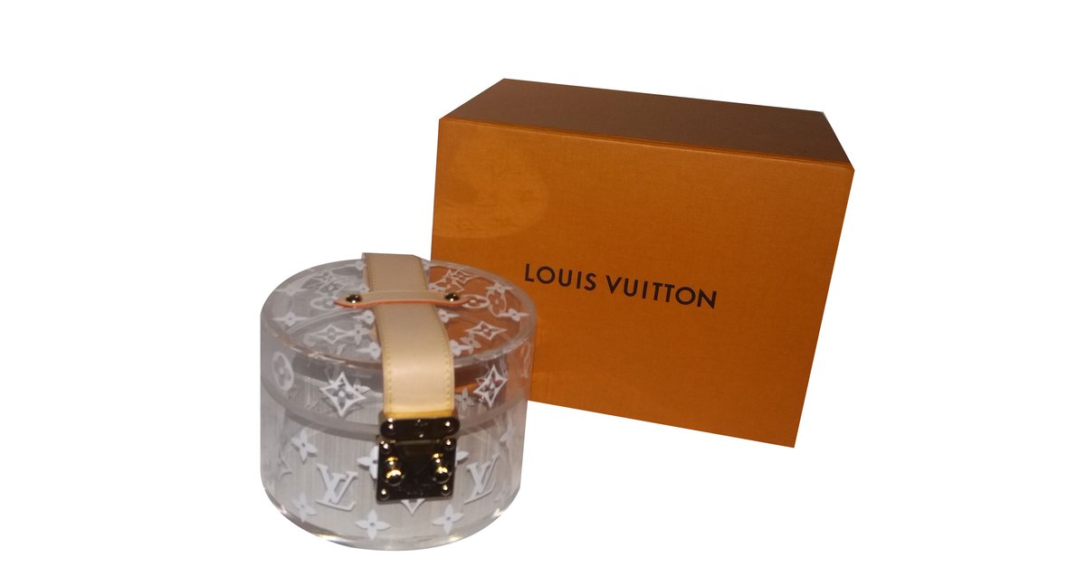 Louis Vuitton Box Scott Monogram Clear