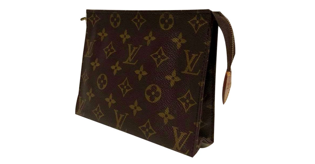 Louis Vuitton AVION Cuir Marron foncé ref.93103 - Joli Closet