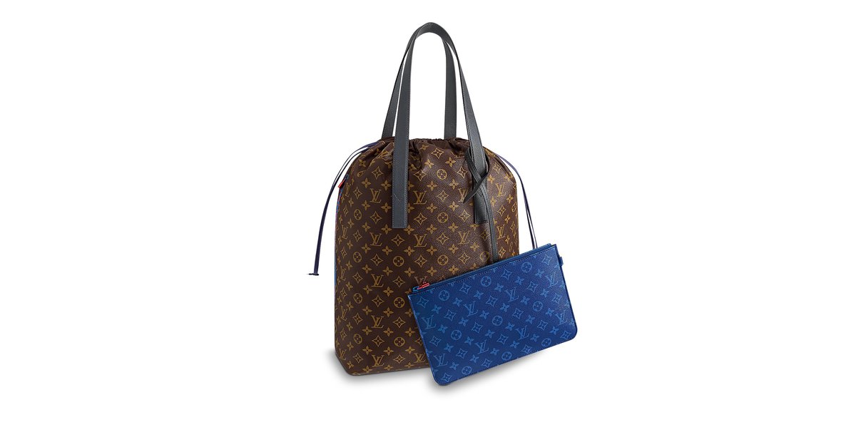 Louis Vuitton Cabas Light Monogram Outdoor Brown in Canvas with
