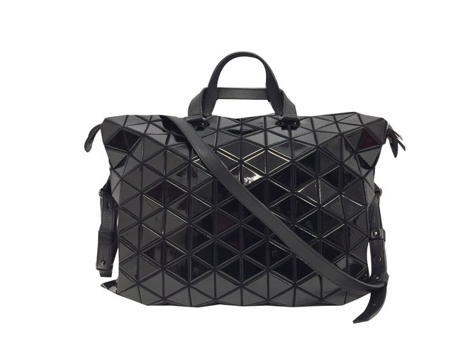 BAOBAO ビジネスバッグ ブラック Issey Miyake Bao Bao briefcase Black Synthetic ref.58794