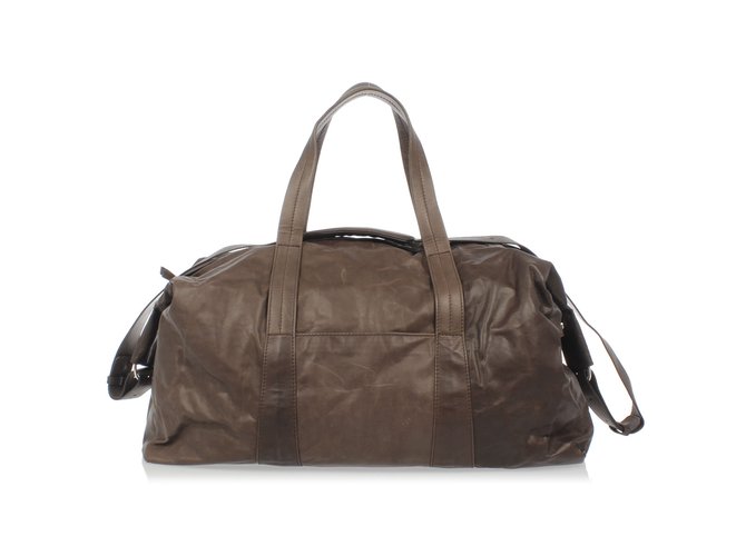 Maison Martin Margiela Brand new duffle leather bag Brown ref