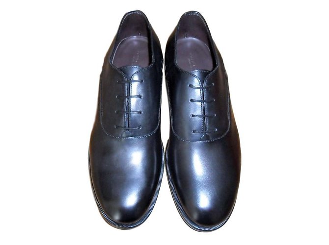 SHOES Black Leather ref.60339 - Joli Closet
