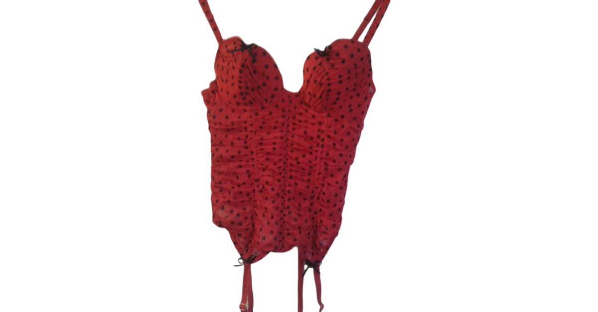 Chantal Thomass Intimates Red Polyester ref.66905 - Joli Closet