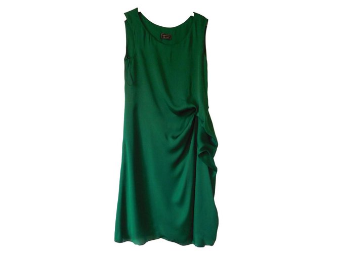Lanvin Dress Green Silk ref.JC68569 (Sold) - Joli Closet