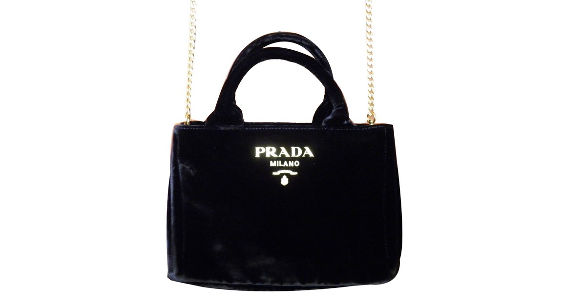 prada velvet mini bag