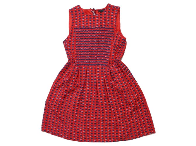 marc jacobs red silk dress Marc Jacobs Vestido The Satin Bow | Rojo