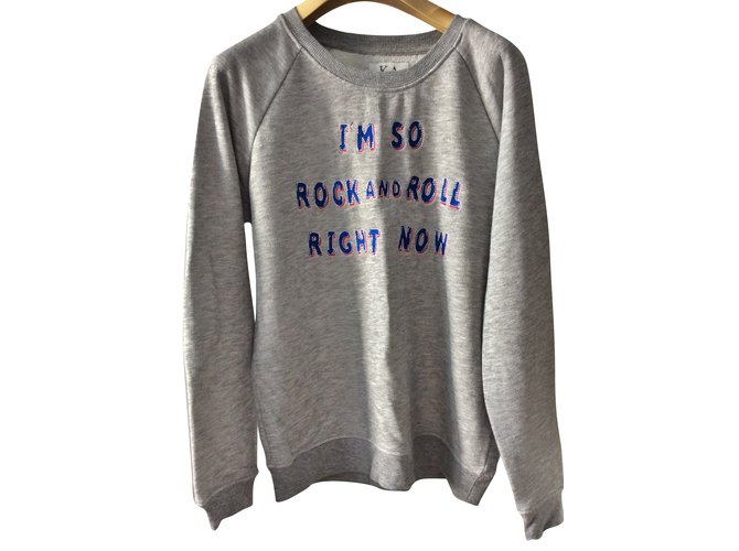Sweat pull gris femme Zoe Karssen M Sweat pull gris femme Zoe Karssen M